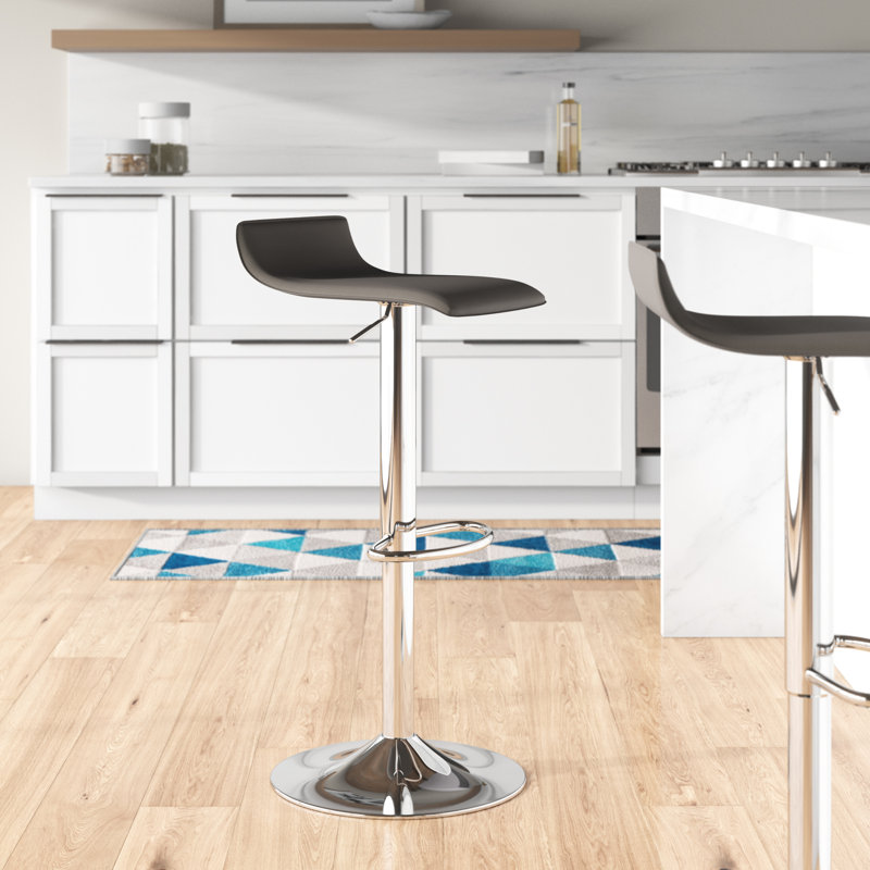 Camargo Adjustable Height Swivel Bar Stool & Reviews AllModern
